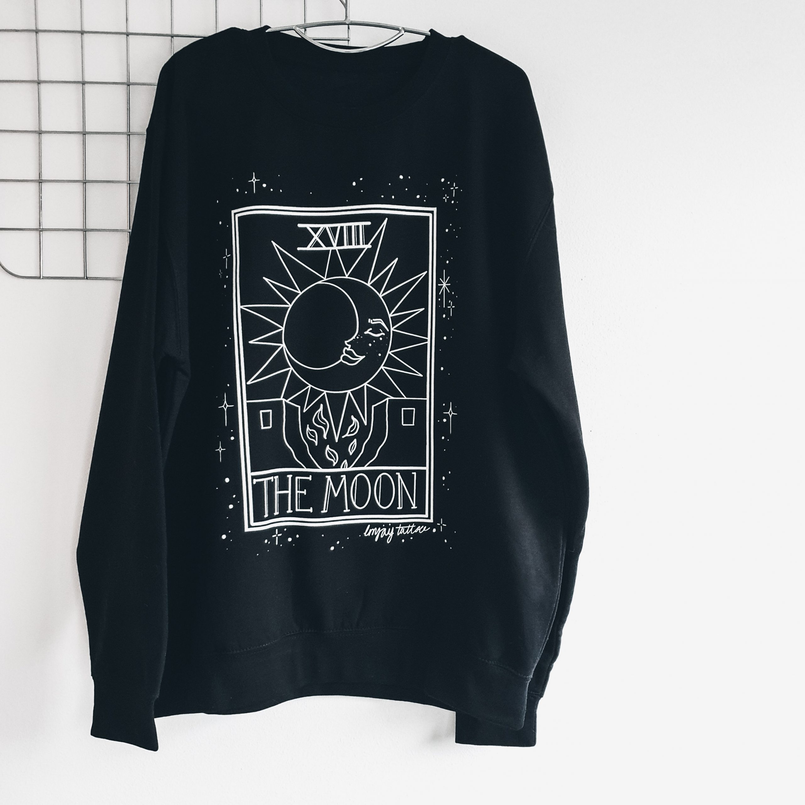 THE MOON tarot sweatshirt - SacredVII